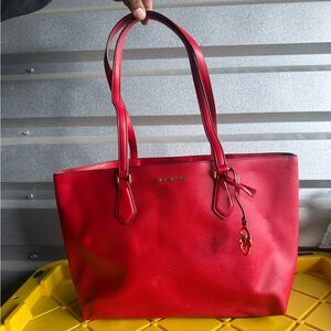 Michael Kors Vibrant Red Tote Bag
